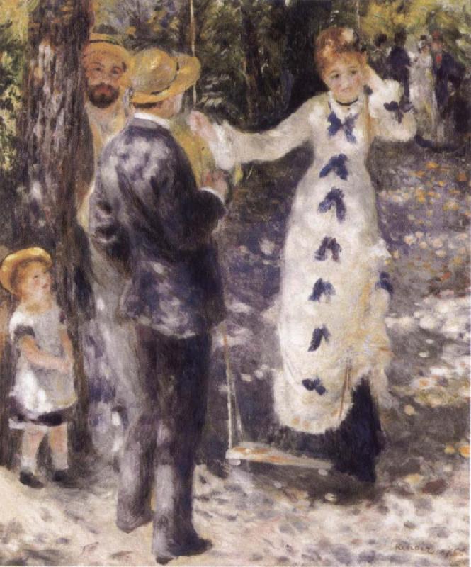 Pierre-Auguste Renoir The Swing oil painting picture